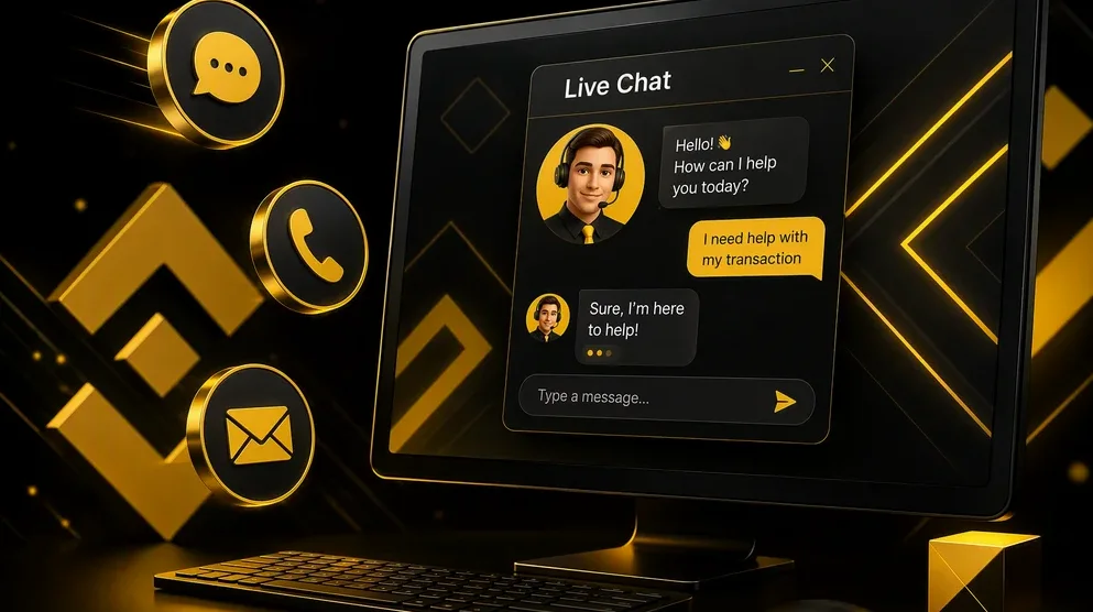 live chat support window open on desktop with agent avatar
